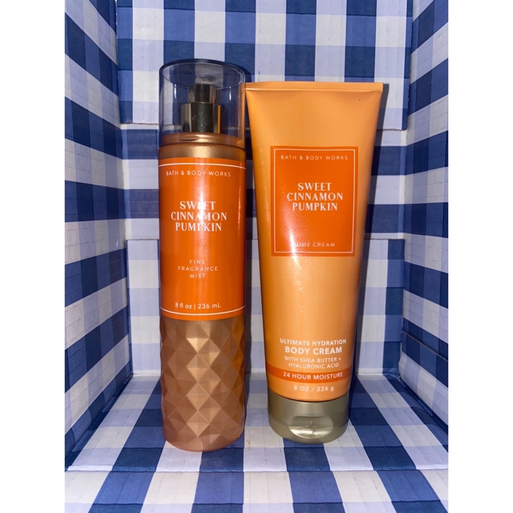 B&BW Sweet Cinnamon Pumpkin set 🎃